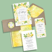 Citrus Citroenboom Trouwtafel Kaart