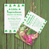 Little Leprechaun Birthday Spandoek