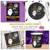 Laten we BOOgie Disco Halloween Papieren Bordje