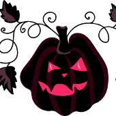 Laten we spooky Halloween verjaardagsfeestje krijg Kaart