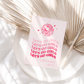 Laten we gaan meisjes Bachelorette Party Canvas ta Tote Bag