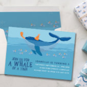 Walvis van een Tijd Feest Bedankt Sticker