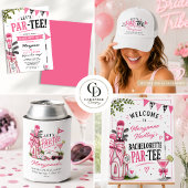 Laten we Par Tee Bachelorette Feest Shot Glas
