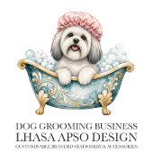 Lhasa Apso Honden Salon Cadeaubon - Roze