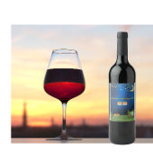 Het leven is S'more Fun met Twins Bagagelabel