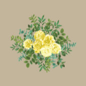 Geel  Roos Elegant Wedding Satijnen Lint