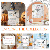 Roze Halloween Ghost Baby shower Servet