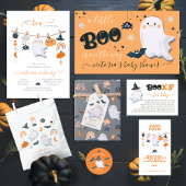 Little Boo Halloween Baby shower Spandoek