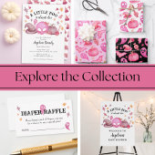 Girly Halloween Baby shower Party Roze Tafelkleed