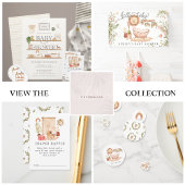 Genderneutraal | Boho Baby shower gepersonaliseerd Servet