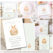 Little Bunny Baby Shower Bedankt Cadeaulabel