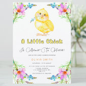 Zeg niet dat Baby kleine baby shower-spelletje Poster