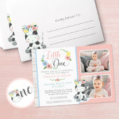 Baby Floral nummer één eerste verjaardag