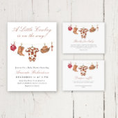 Cowboy Wild West Rodeo Baby Shower Kaart