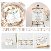 Little Cowboy WildWest Boy Baby shower Koe Pattern Cadeaupapier