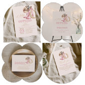 Westerse Raad-de-prijs Baby Shower Spelkaart Kaart