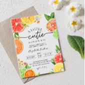 Waterverf Tropische Citrus Papieren Bekers