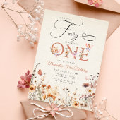 Onze kleine fee bloementuin eerste verjaardag servet