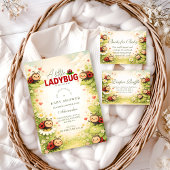 Little Ladybug Garden Celebration Baby Shower Servet