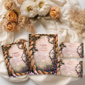 Little Princess Fairytale Diapper Raffle Informatiekaartje