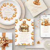 Pumpkin Patch Beer Baby shower Uitnodiging