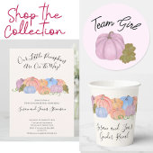 Herfst Gender Reveal Little Pumpkin Theme Bedankdoosjes