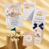 Kleine Zeiler Zeevaart Babyshower Uitnodiging