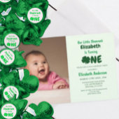 Little Shamrock 1st Birthday Kaart