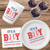 Little Slugger Baseball Boy Baby shower Bedankdoosjes