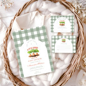 Little Sprout Baby shower Diapper Raffle Informatiekaartje