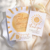 Boho Sun Modern Familienaam Cute Return Address Rubberstempel