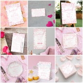 Little Sweetheart Valentine's Day Baby Shower Papieren Bekers