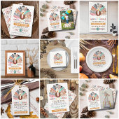 kleine kalkoen Thanksgiving elke leeftijd verjaard Bedankdoosjes