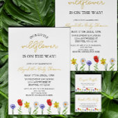 Kleine wilde Baby shower Spandoek