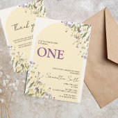 Kleine Wildbloem Bloemen Esthetische Tuin Verjaard Servet