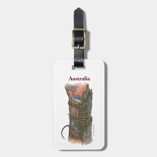 Collection Lizard Luggage Tag Bagagelabel (Voorkant verticaal)