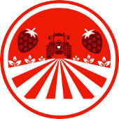 U-Pick Blueberry Boerderij Promotie Acryl Bord