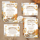 Lokaal geteeld Autumn Harvest Baby shower Wandkleed