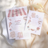 Locally Grown Farmers Market Baby Shower Thank You Bedankkaart