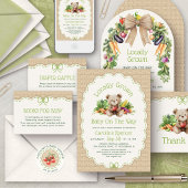 Lokale Baby Shower Ronde Sticker