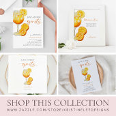 Mimosa Bar Sign Aperol Spritz Vrijgezellenfeest Poster