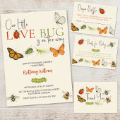 Little Love Bug Baby shower Sticker Papieren Bekers