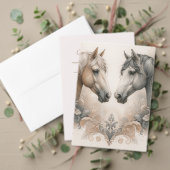 Elegant Wedding Couple Zelfinktende Stempel (Personaliseer deze collectie van deze onafhankelijke maker. Test)