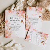 Love in Bloom Bridal Shower Invitation Kaart