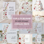 Liefde is in bloei uitnodiging | Vrijgezellenfeest