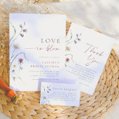 Waterverf Wildflower Naam Achternaam Retouradres Etiket