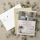 Puerta Vallarta Passport Wedding QR Informatiekaartje (Personaliseer deze collectie van deze onafhankelijke maker. Test)