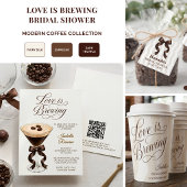 Espresso Martini Love Is Brewing Bruidsfeest Kaart