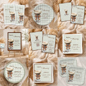 Liefde is aan het Bruisen QR Code Espresso Bruidsf Kaart