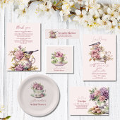 Love is Brewing Tea Party Vrijgezellenfeest Label